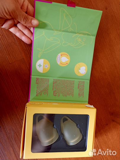 Менструальная чаша 2 шт