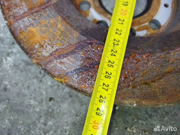 Диск тормозной задний Volkswagen Tiguan cczc 2011