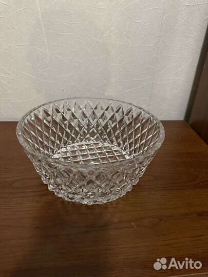 Хрустальный салатник/конфетница СССР