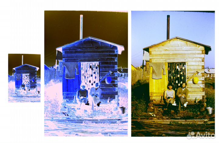 Оцифровка фотопленок ч/б и цветных, слайдов