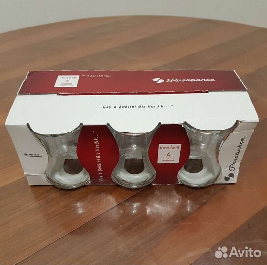 Набор Турция Чайные стаканы Оригинал Pasabahce