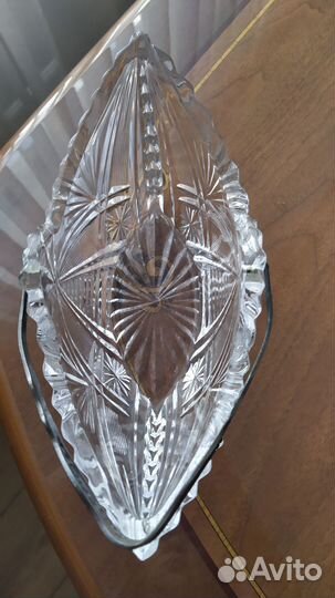 Хрустальная конфетница СССР