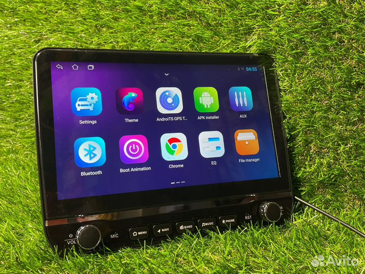 Магнитола андроид в стиле тесла