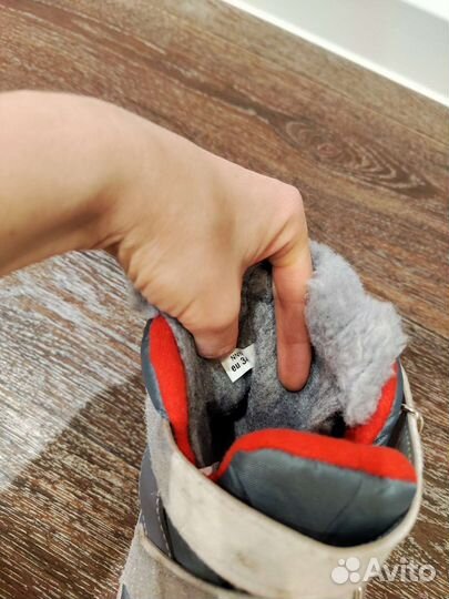 Лыжные ботинки размер 34