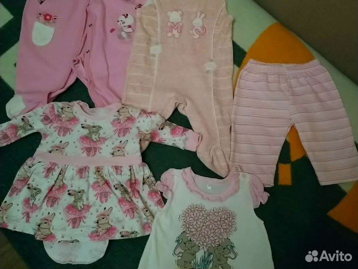 Вещи пакетом на девочку