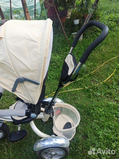 Велосипед 3-колесный с ручкой управления