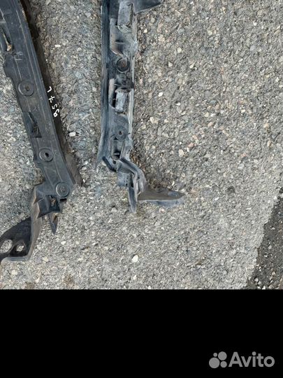 Направляющие переднего бампера Porsche Cayenne 957