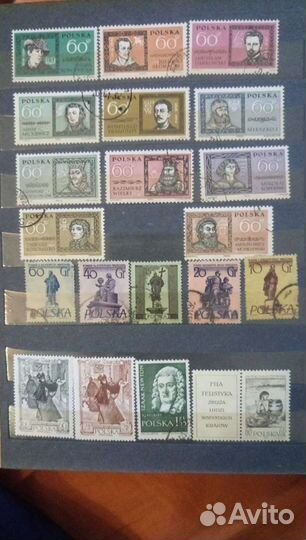 Марки Зарубежные 1897-1964г