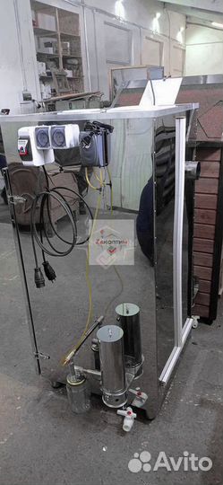 Горячая коптильня в домашних условиях. Из нержавейки 250нппэ