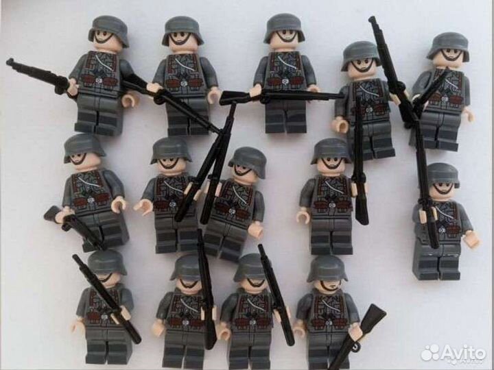 Lego детали, минифигурки, оружие