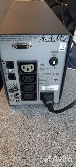 Ибп APC Smart-UPS SC 620VA 230V SC620I Черный