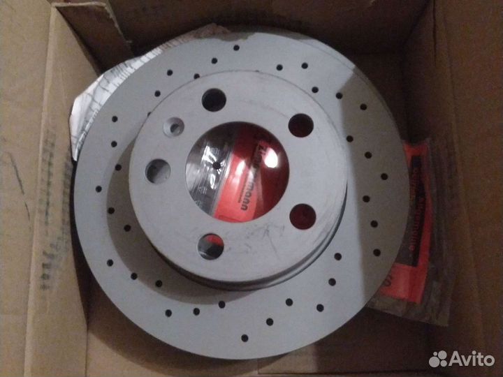 Задние Тормозные диски К-кт VW/Skoda/Audi