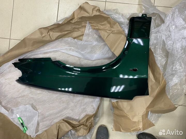 Крыло правое Ваз 2114 пластик цвет Амулет 371