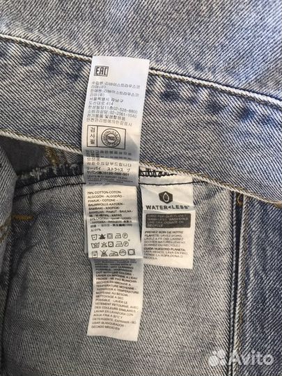 Джинсовая куртка levis