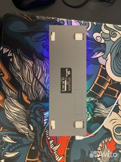 Игровая клавиатура redragon fizz k617 кастомная