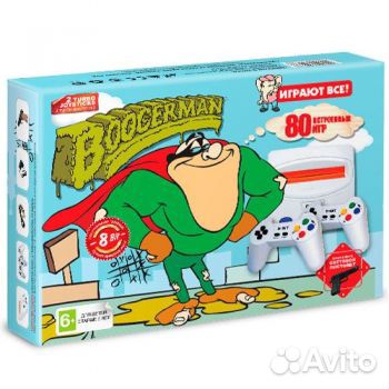 Игровая приставка Денди Boogerman 80-in-1