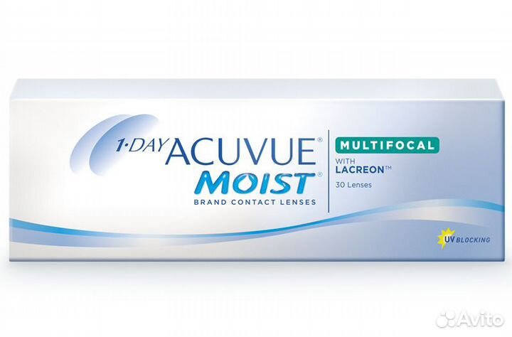 1-day acuvue moist multifocal 30 линз