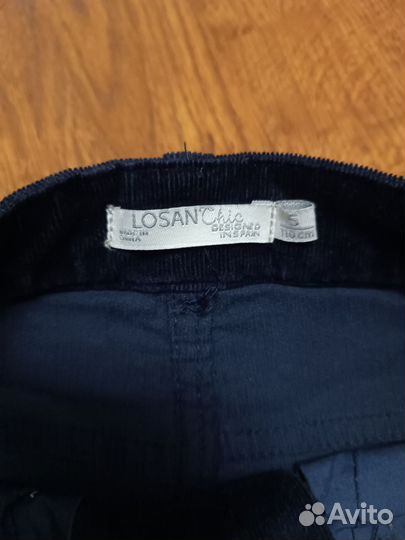 Вельветовые брюки/штаны на мальчика 110