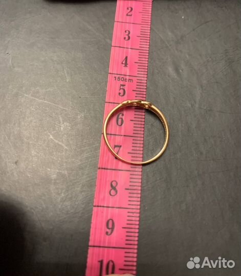 Золотое кольцо 585 пробы