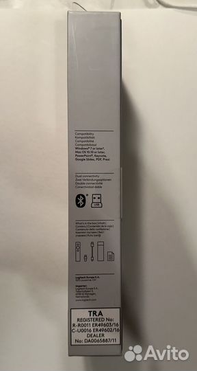 Logitech презентер