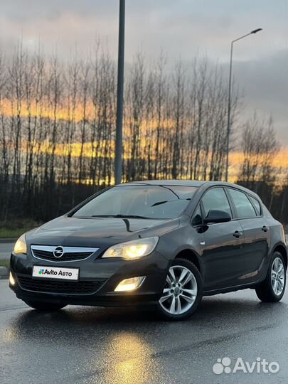 Opel Astra 1.4 AT, 2012, 159 000 км