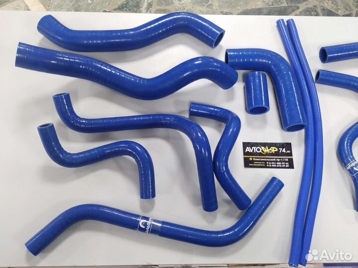 Комплект патрубков ваз 2114 силикон