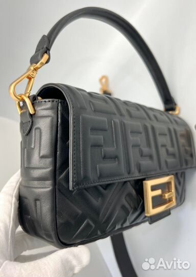 Сумка Fendi Baguette, черная