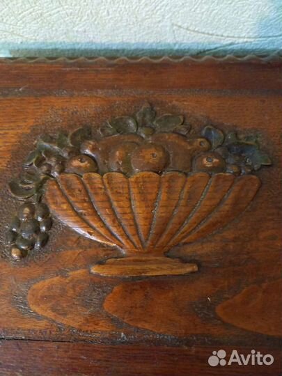 Шкатулки резные СССР 2шт