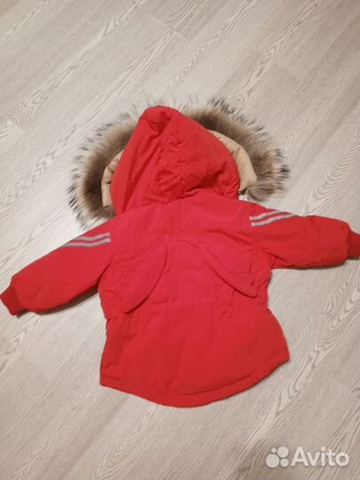 Зимний комбинезон для девочки 98