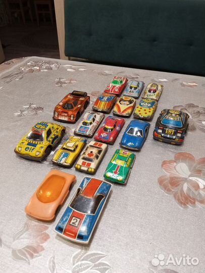 Машинки железные гоночные СССР