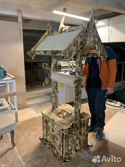 Колодец декоративный