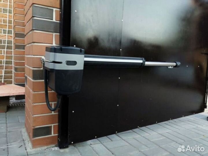 Автоматика для распашных ворот под ключ