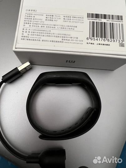 Фитнес-браслет Xiaomi Mi Band 2 оригинал бу