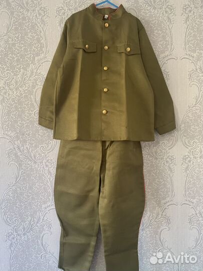 Гимнастерка+галифе новые на рост 122-128