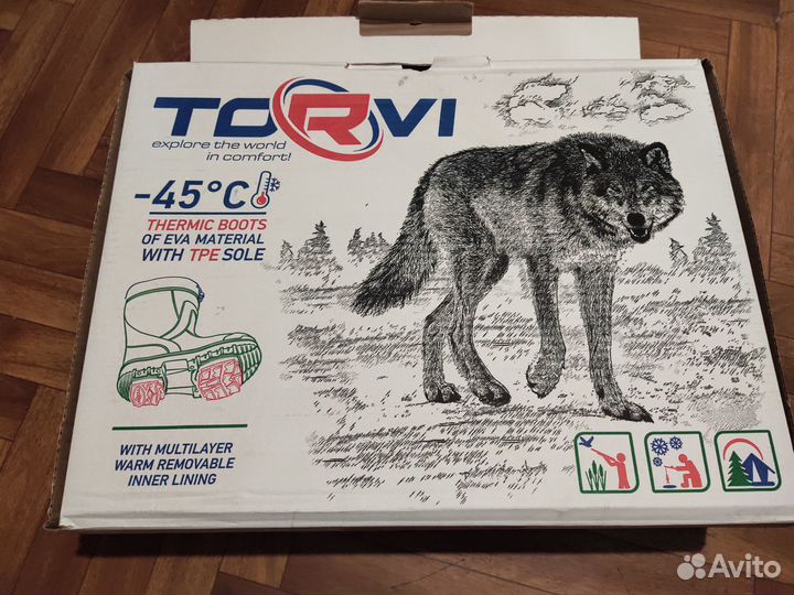 Сапоги зимние мужские Torvi