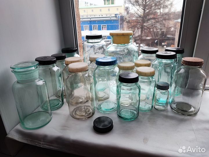 Банки стеклянные СССР