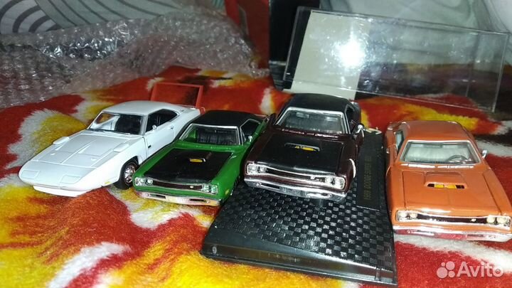 1/43 Dodge Chevrolet Ford Plymouth Road Champs USA