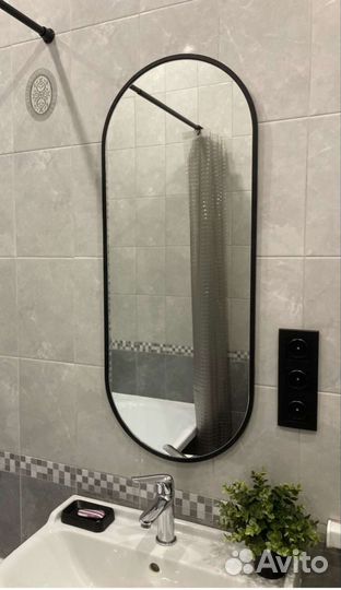 Зеркало овальное