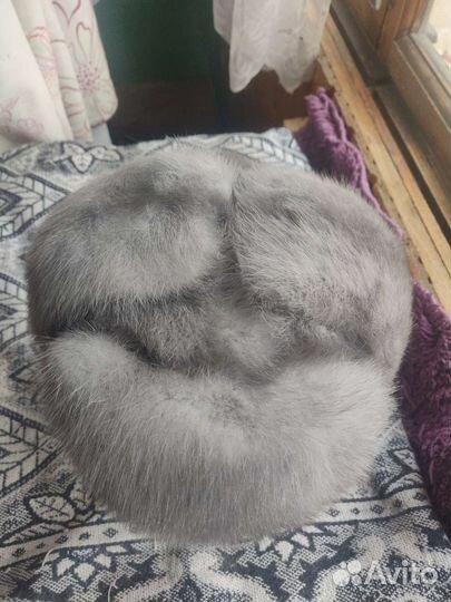 Шапка норковая женская