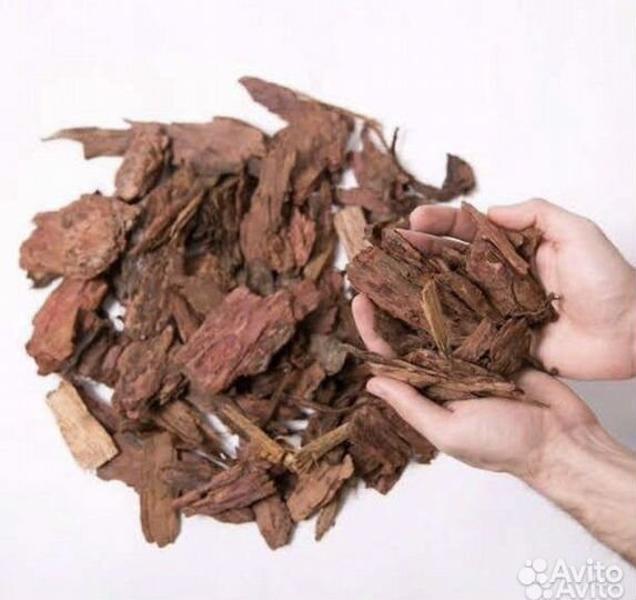 Мульча (кора лиственницы)