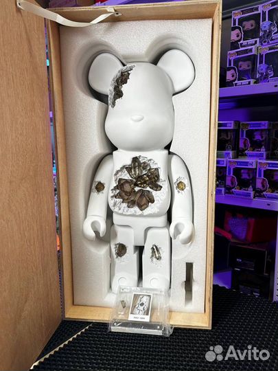 BearBrick 70см с кристаллами 1000% коллекционный