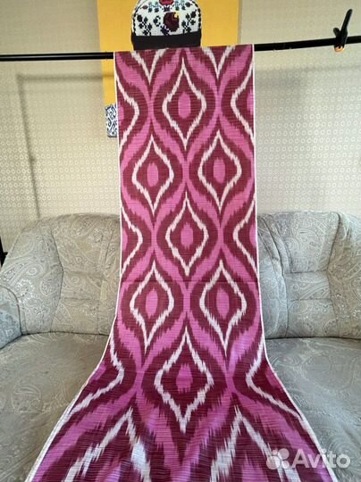 Узбекская ткань Адрас Муслин