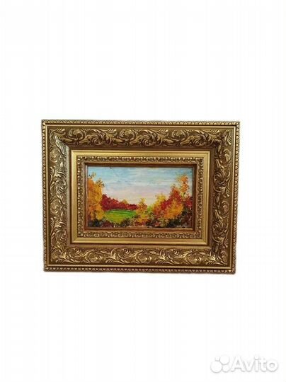 Антикварная картина маслом 50-60 гг