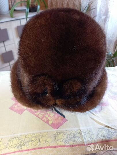 Шапка норковая женская
