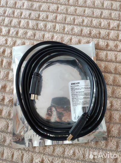 Hdmi кабель dexp 2 метра