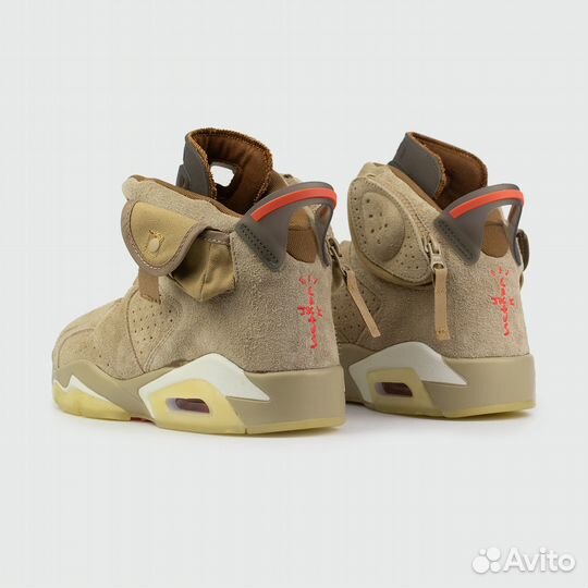 Коссовки Nike Air Jordan 6 Retro Khaki