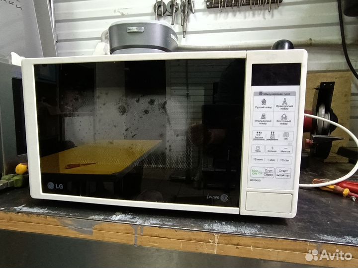 Микроволновая печь LG бу рабочая