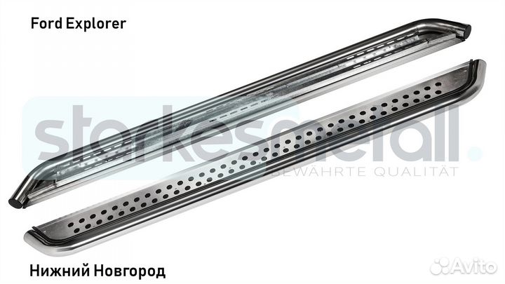 Подножки Ford Explorer Village