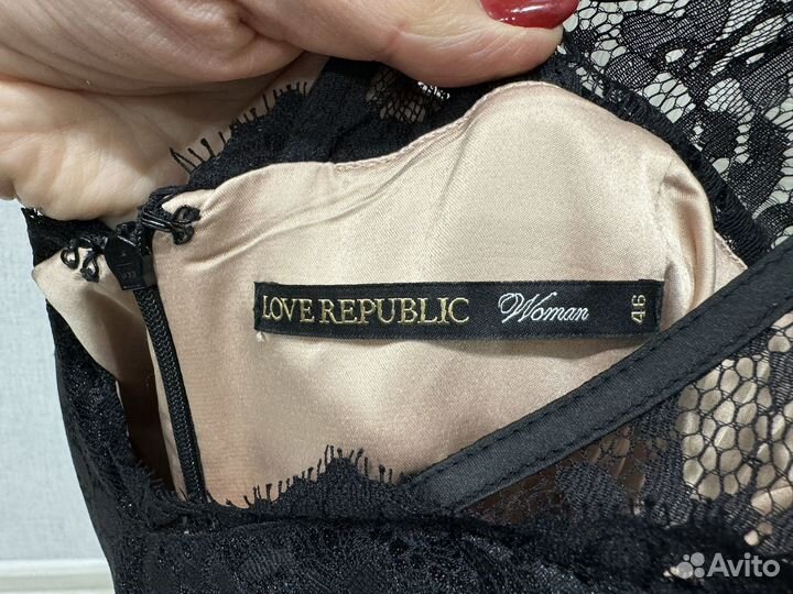 Платье чёрное love republic 44-46