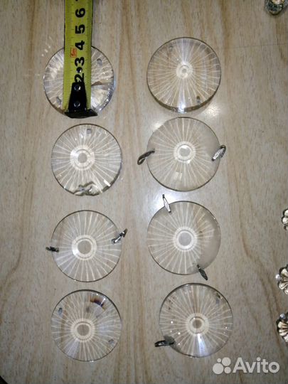 Подвески хрустальные